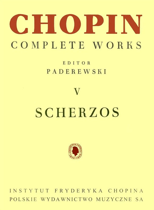 CHOPIN - Complete Works V: Scherzos (Paderewski)