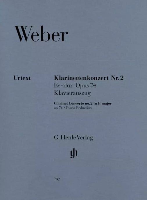 WEBER - Clarinet Concerto No. 2 E Flat Major Op. 74