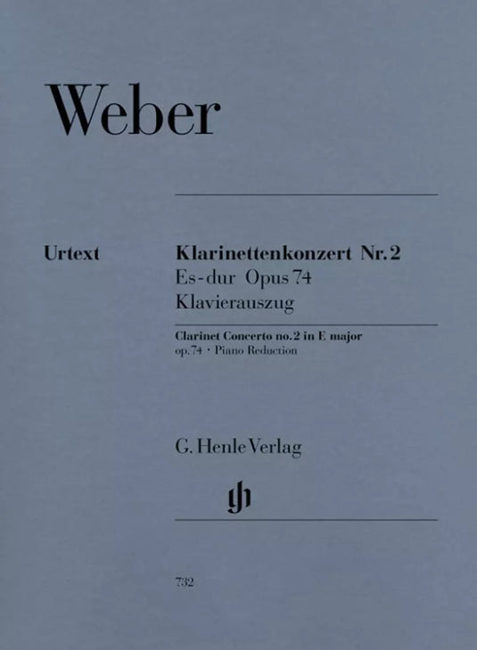 WEBER - Clarinet Concerto No. 2 E Flat Major Op. 74
