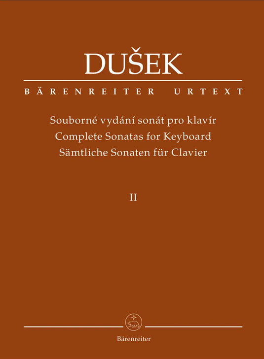 Dusek - Complete Sonatas for Keyboard - Volume 2