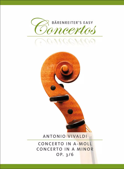 VIVALDI - CONCERTO IN LA MINORE OP.3/6 - Violino e pianoforte