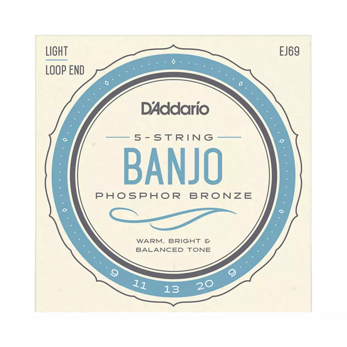 D’ADDARIO EJ 69 CORDE PER BANJO