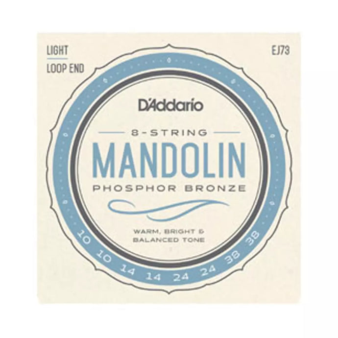 D’ADDARIO EJ73-J73 MANDOLINO PHOSPOR BRONZE 10-38