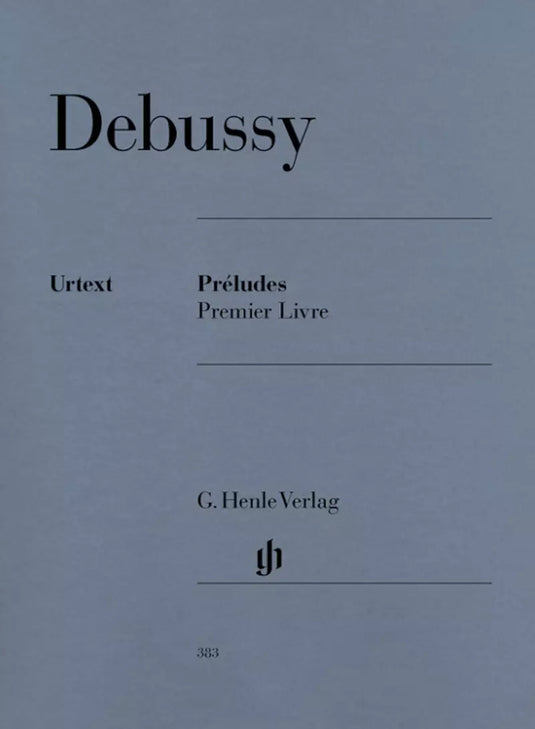 DEBUSSY PRÉLUDES - PREMIER LIVRE