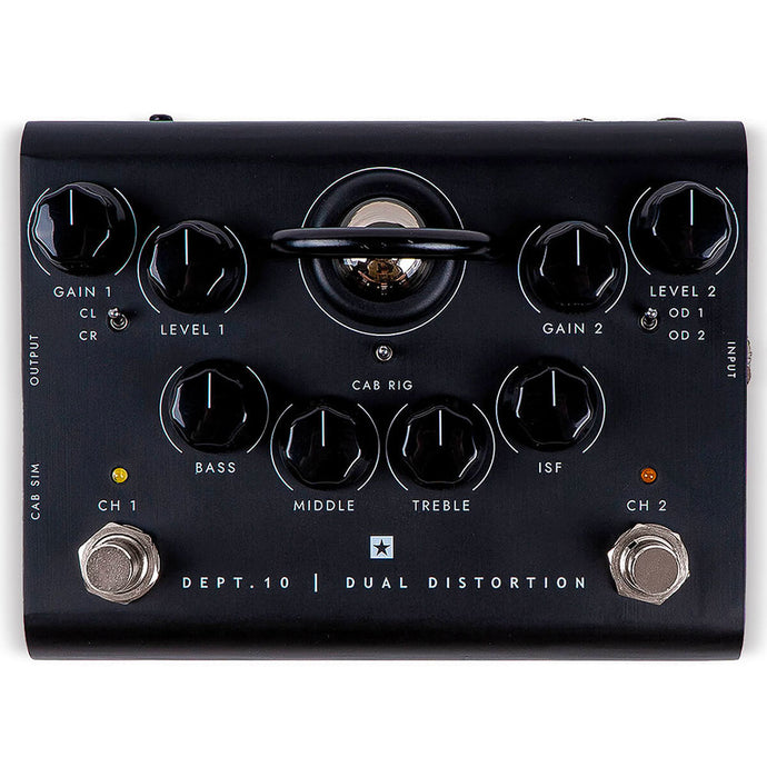 BLACKSTAR DUAL DISTORTION DEPT. 10 PEDALE VALVOLARE