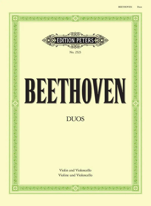 BEETHOVEN - Duos