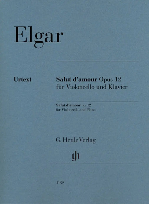 ELGAR - Salut D’Amour Op. 12 Violoncello e Piano