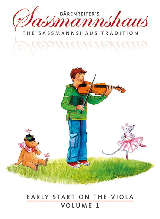 SASSMANNSHAUS - Early Start on the Viola - Vol. 1