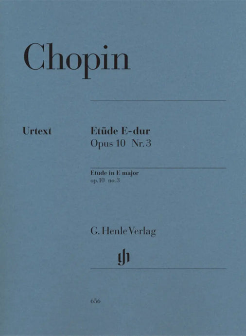 Chopin - Etude In E Major - Op. 10 - No. 3