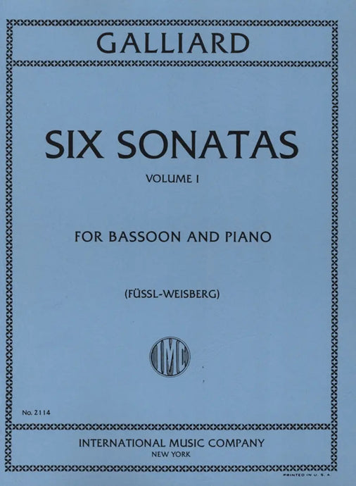 GALLIARD - Six Sonatas vol 1