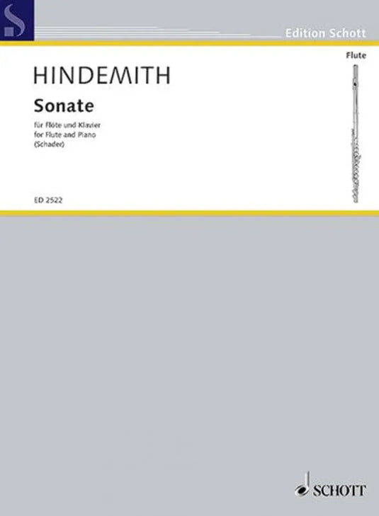 HINDEMITH - Sonate - Flauto e Piano