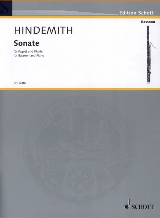 HINDEMITH - Sonate for Bassoon and Piano