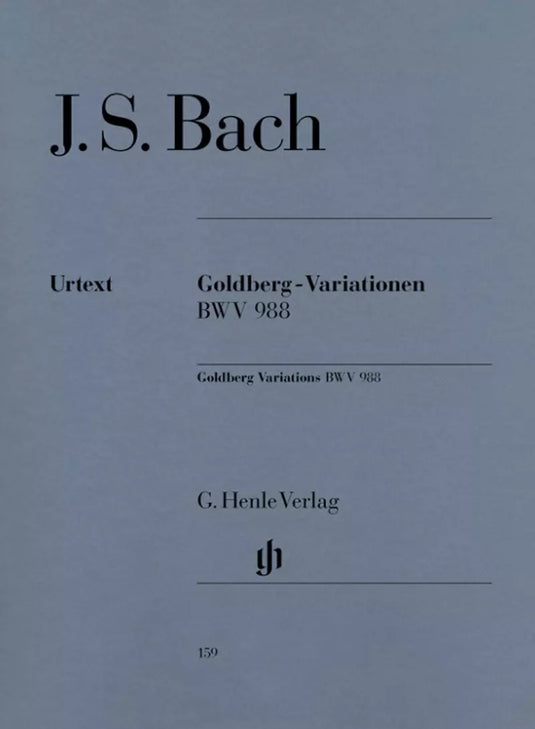 BACH - GOLDBERG VARIATIONS BWV 988 - HENLE