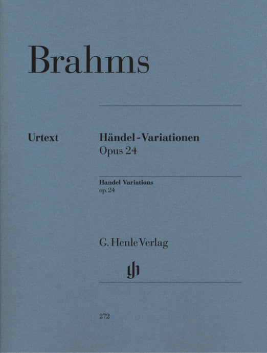 BRAHMS - HANDEL VARIATIONS OP. 24 (URTEXT)