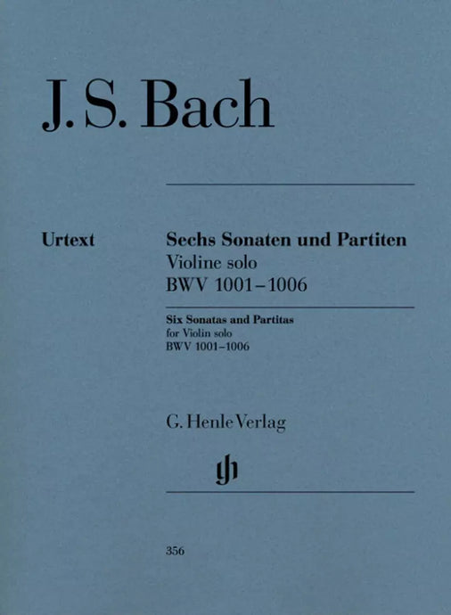 BACH - SECHS SONATEN UND PARTITEN BWV 1001-1006