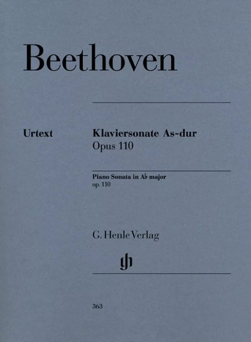 BEETHOVEN - PIANO SONATA IN Ab MAJOR OP.110