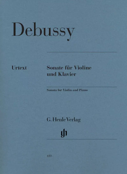 DEBUSSY - SONATE FUR VIOLINE UND KLAVIER