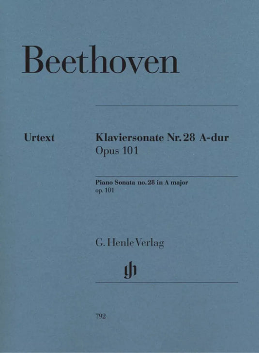 BEETHOVEN - PIANO SONATA IN E MAJOR OP.101