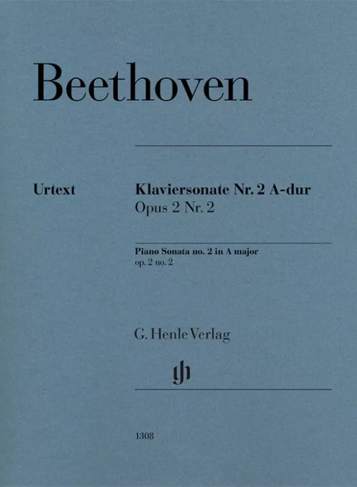 BEETHOVEN - PIANO SONATA N. 2 A MAJOR OPUS 2 No. 2