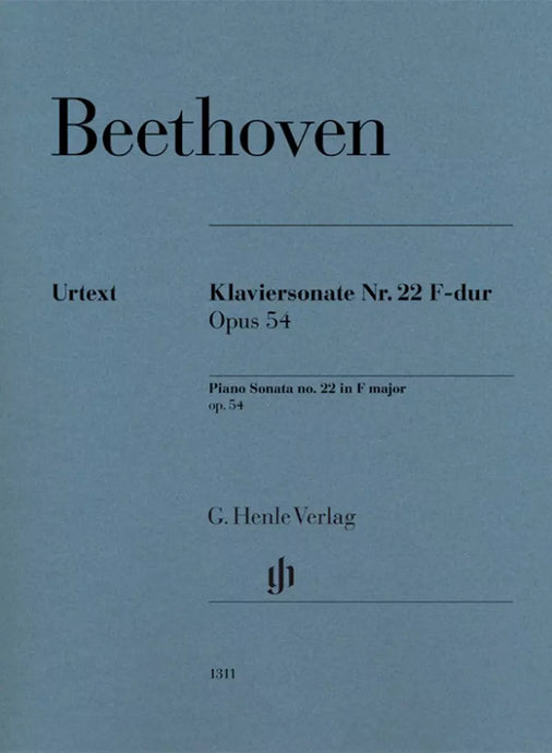 BEETHOVEN - PIANO SONATA IN F MAJOR  OP.54