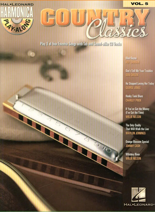 Harmonica Play–Along Volume 5 - Country Classics
