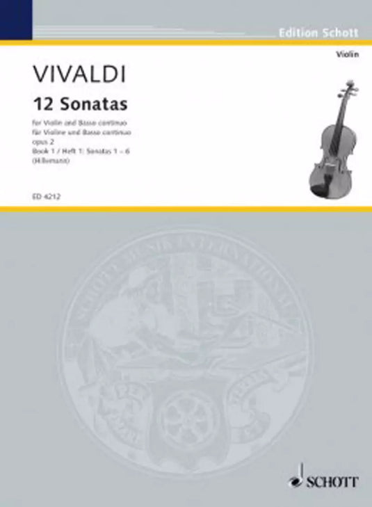 VIVALDI - 12 SONATAS OP. 2 - VOL. 1