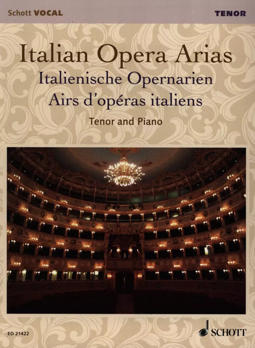 ITALIAN OPERA ARIAS - TENORE