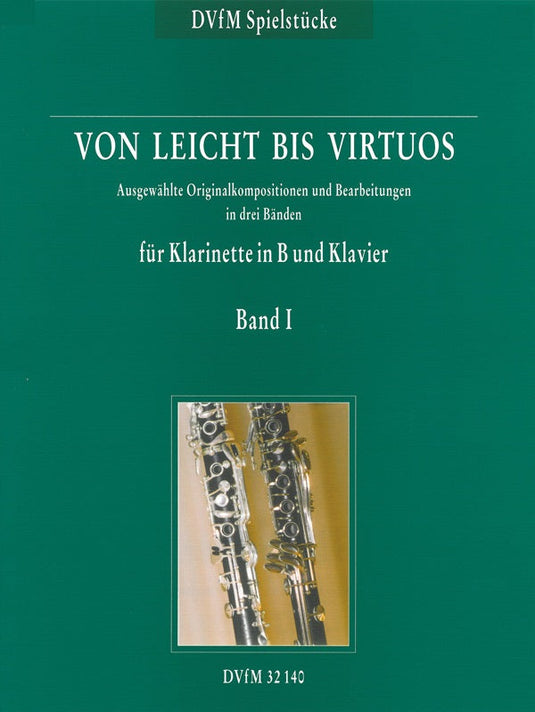 KOCH - Von Leicht Bis Virtuos Band 1 Clarinetto e Pianoforte