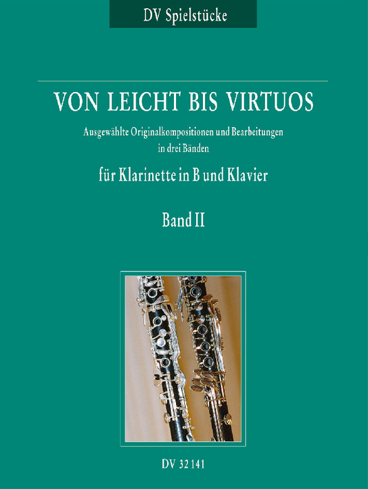 KOCH - Von Leicht Bis Virtuos Band 2 Clarinetto e Pianoforte