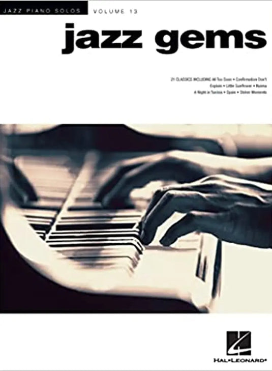 JAZZ GEMS - JAZZ PIANO SOLOS VOLUME 13