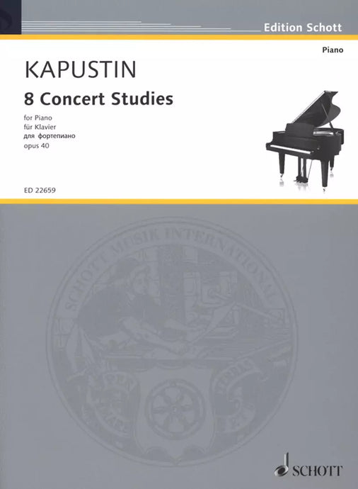 KAPUSTIN - Eight Concert Studies op. 40