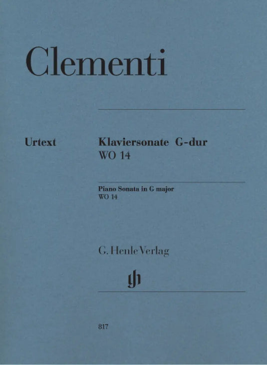 Clementi - Klaviersonate G-dur WO 14