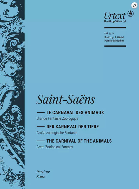 SAINT SAENS - LE CARNAL DES ANIMAUX - STUDY SCORE