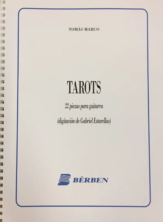 MARCO - TAROTS 22 piezas para guitarra