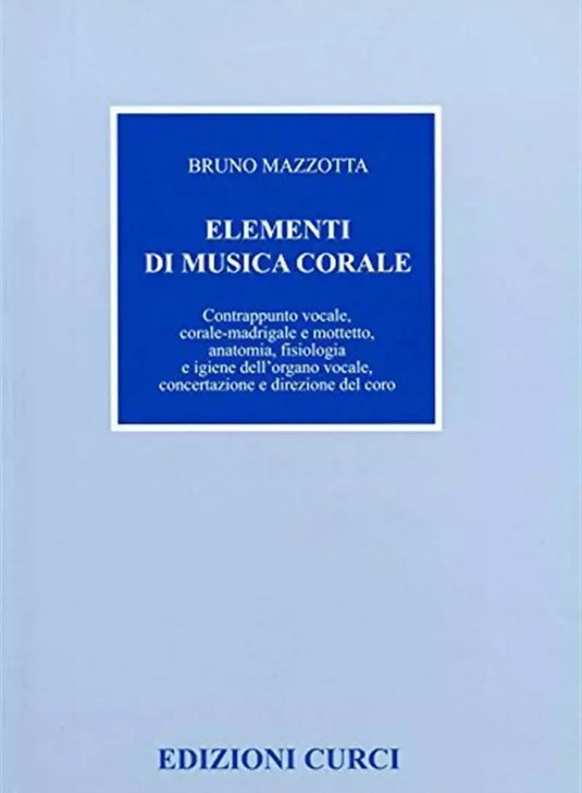 MAZZOTTA ELEMENTI DI MUSICA CORALE CECCHERINIMUSIC