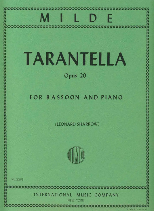 MILDE - Tarantella Op 20