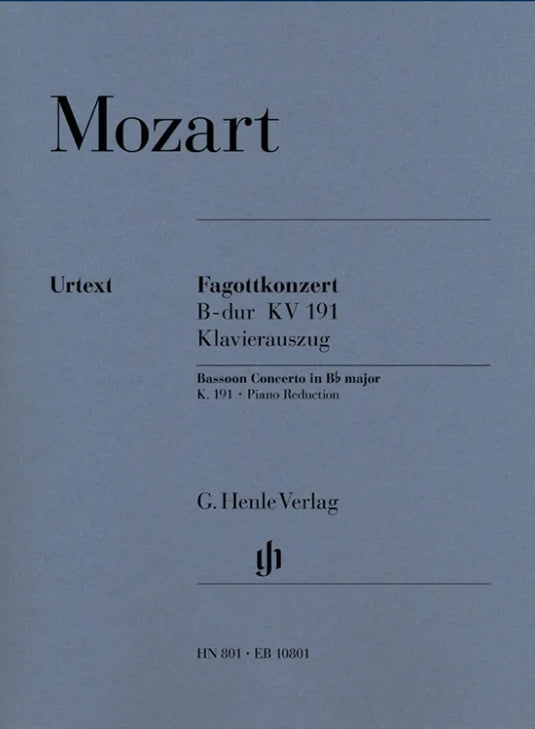 MOZART - Bassoon Concerto B flat major KV 191