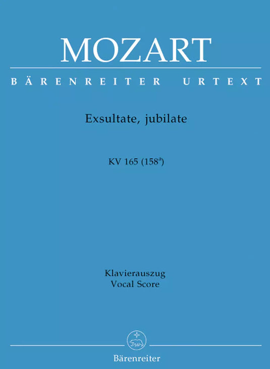 MOZART - Exsultate - Jubilate KV 165 (158a)