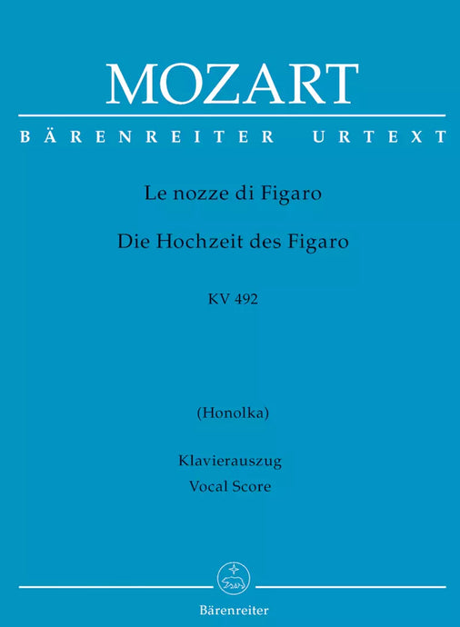 MOZART - THE MARRIAGE OF FIGARO K. 492 - (Brieger / Layer)