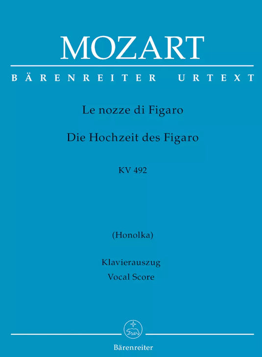 MOZART - THE MARRIAGE OF FIGARO K. 492 - (Brieger / Layer)