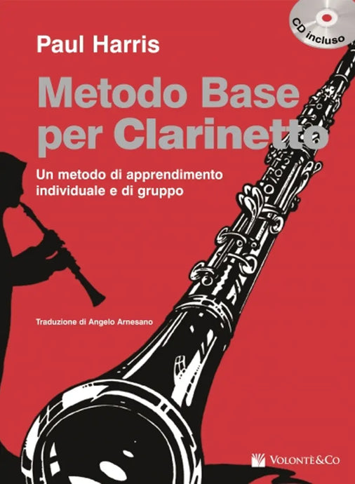 PAUL HARRIS - Metodo Base di Clarinetto - Con CD
