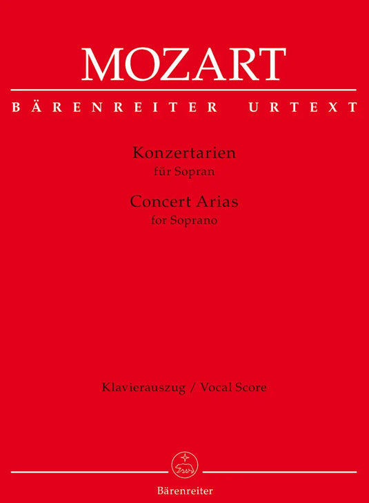 Mozart - Concert Arias for Soprano
