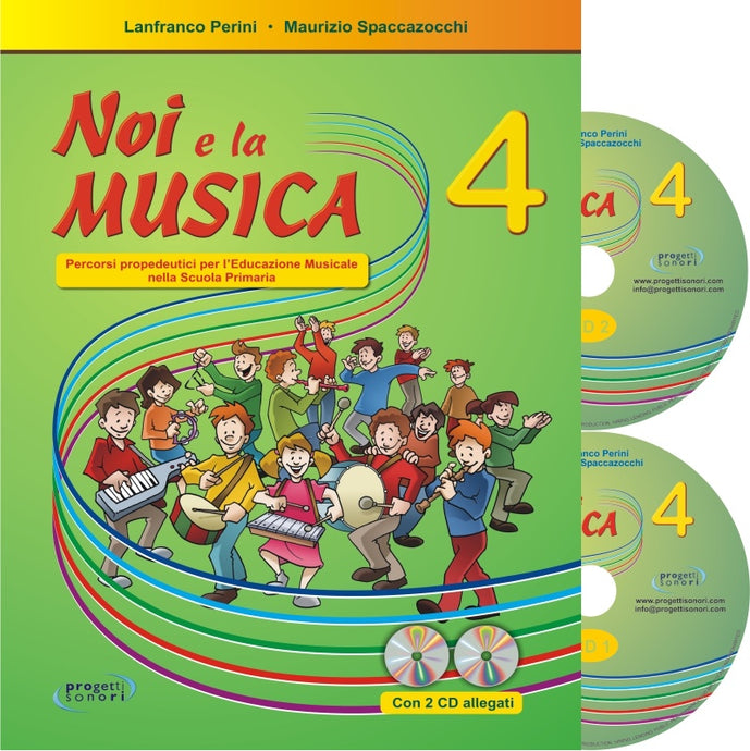 PERINI - SPACCAZOCCHI - NOI E LA MUSICA VOL. 4 (PER L'INSEGNANTE)