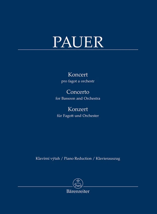 PAUER - Concerto for Bassoon and Orchestra