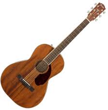 FENDER PM2E PARLOR MOGANO CHITARRA ACUSTICA