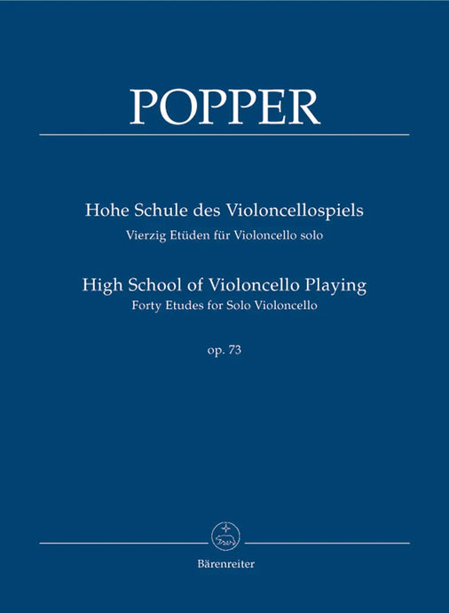 POPPER - High School of Violoncello Playing op. 73