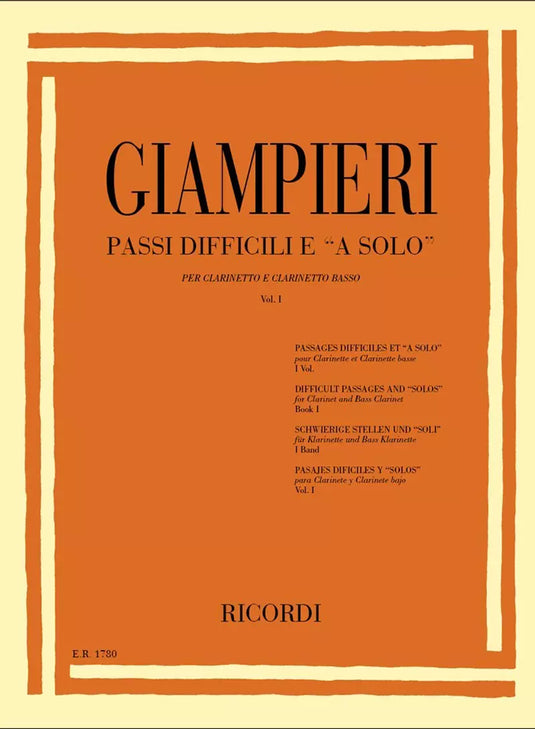 GIAMPIERI - Passi Difficili E 