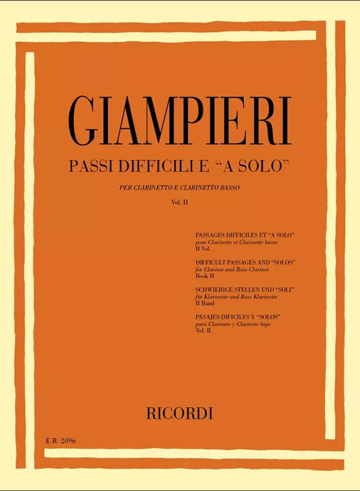 GIAMPIERI - Passi Difficili E 