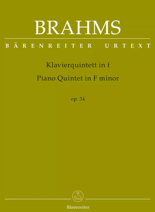 BRAHMS - PIANO QUINTET IN F MINOR Op.34
