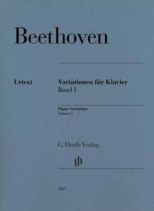 BEETHOVEN - PIANO VARIATIONS - Volume I